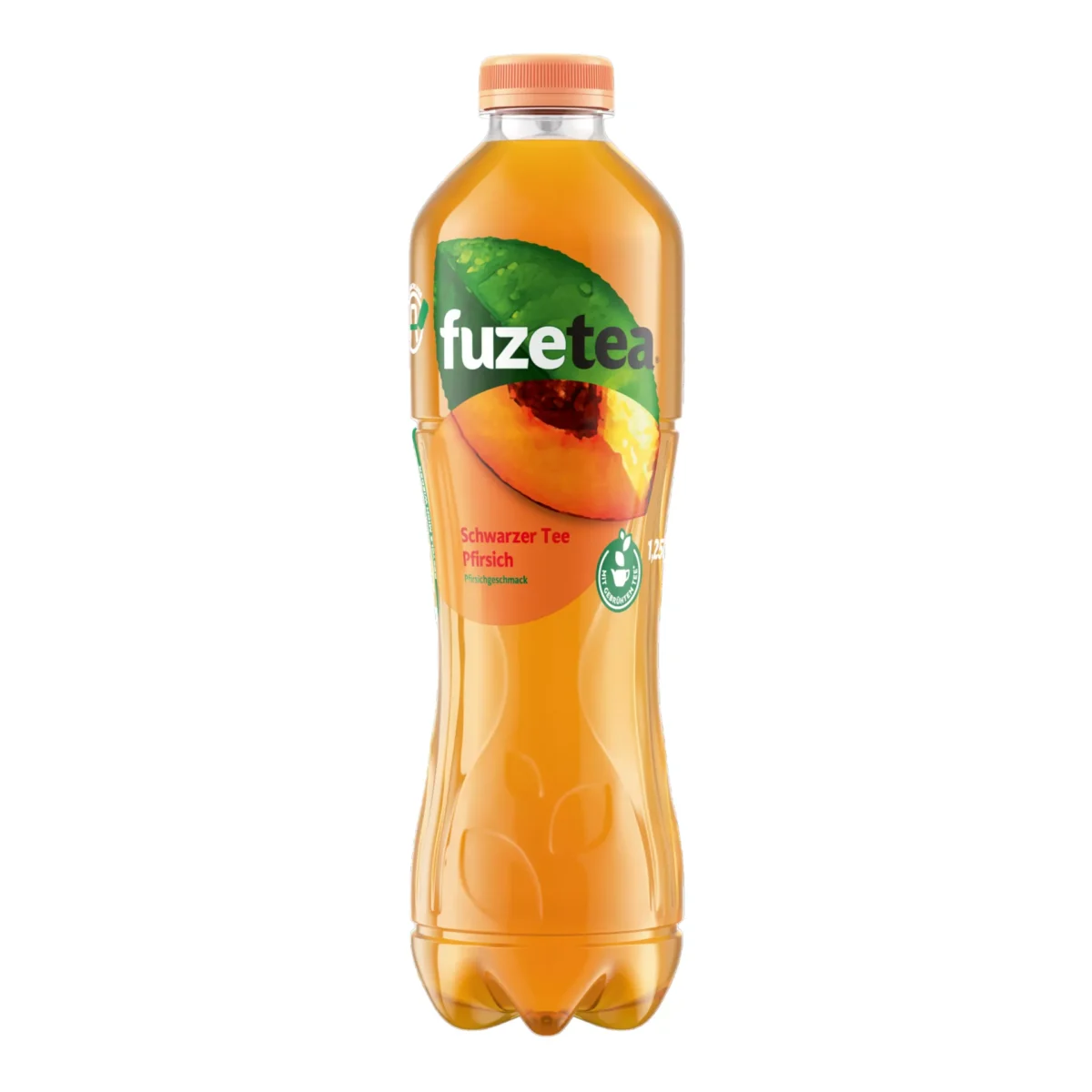 Fuze Tea Schwarzer Tee Pfirsich 1,25L – Bild 1